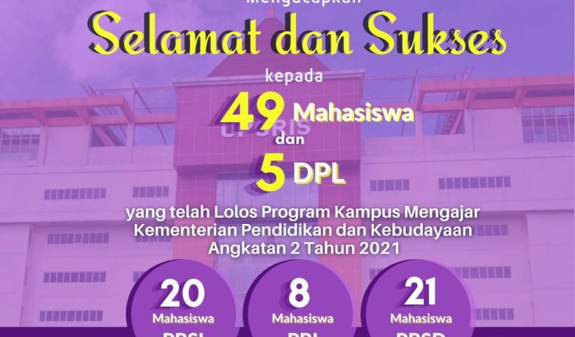 Mahasiswa FPBS Lolos MBKM II 2021